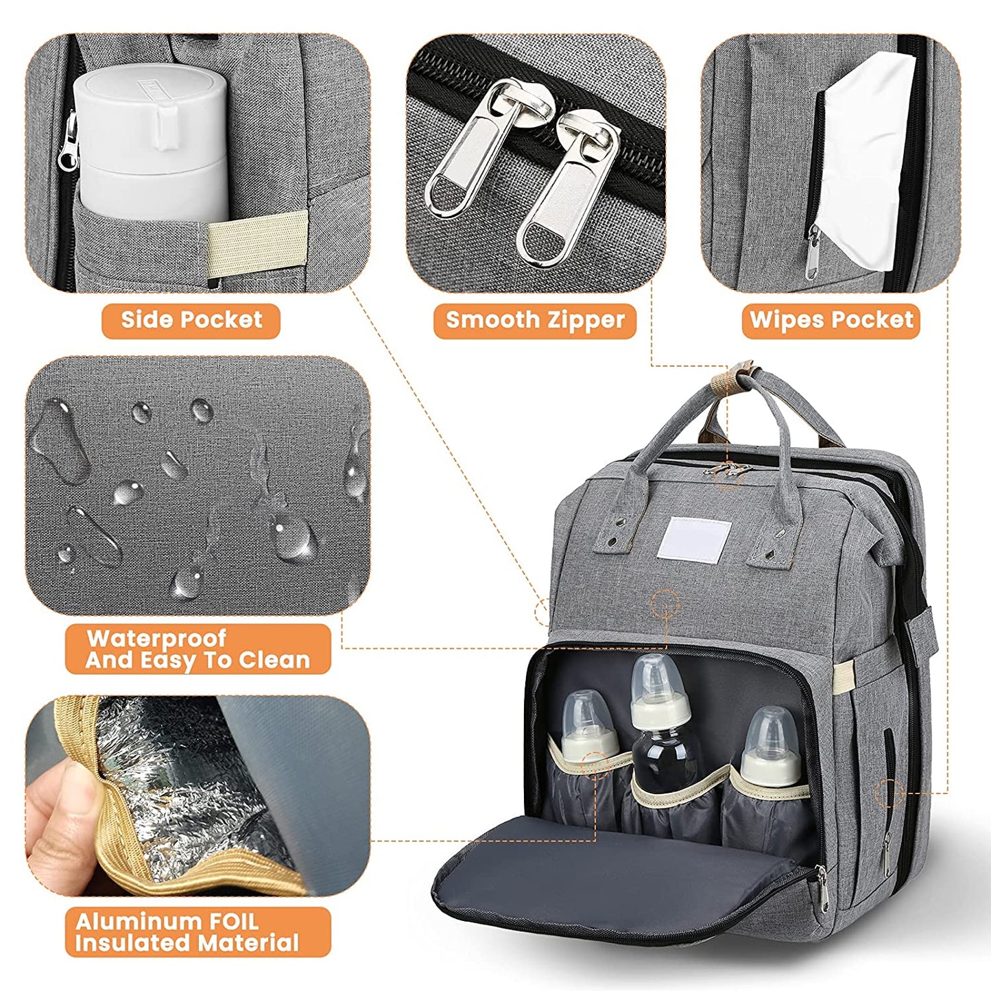 Sac à langer portatif | Berceau de voyage BabyNappy™